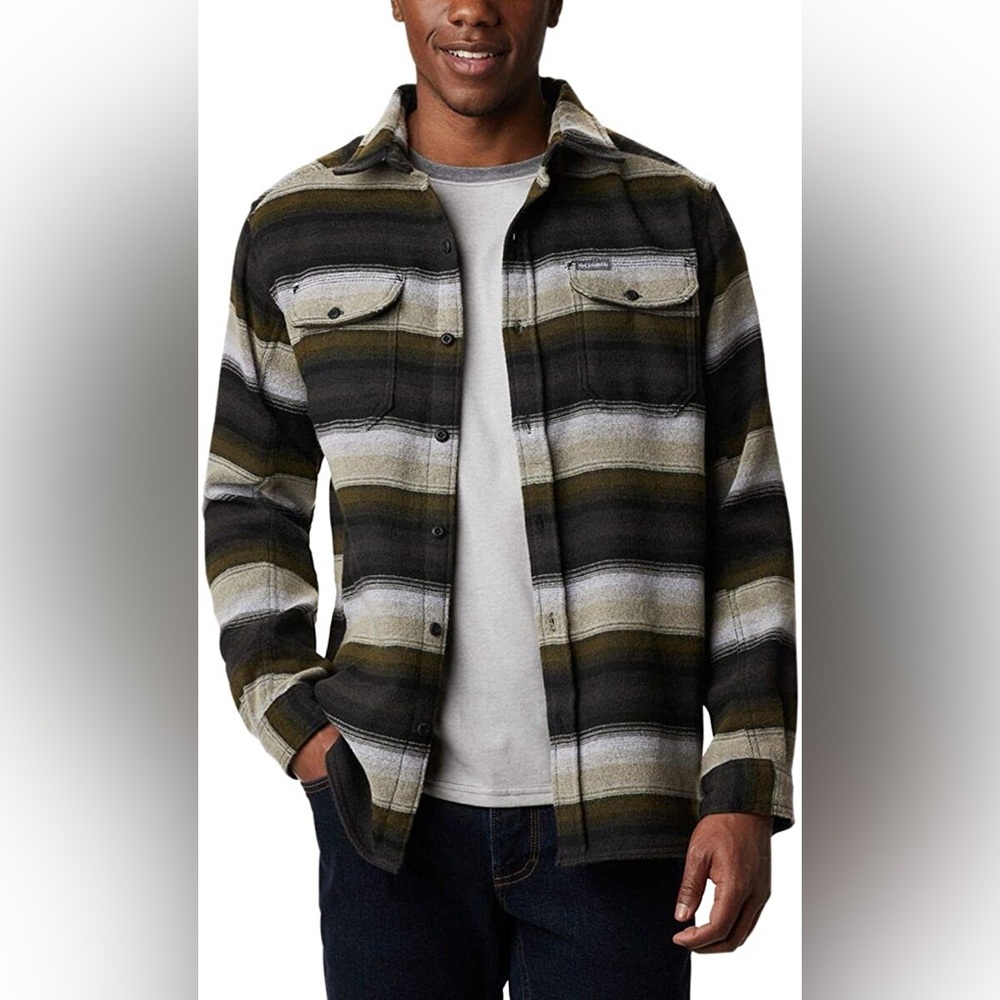 Columbia Sportswear | Deschutes River Heavyweight Flannel | Shark Tooth | M